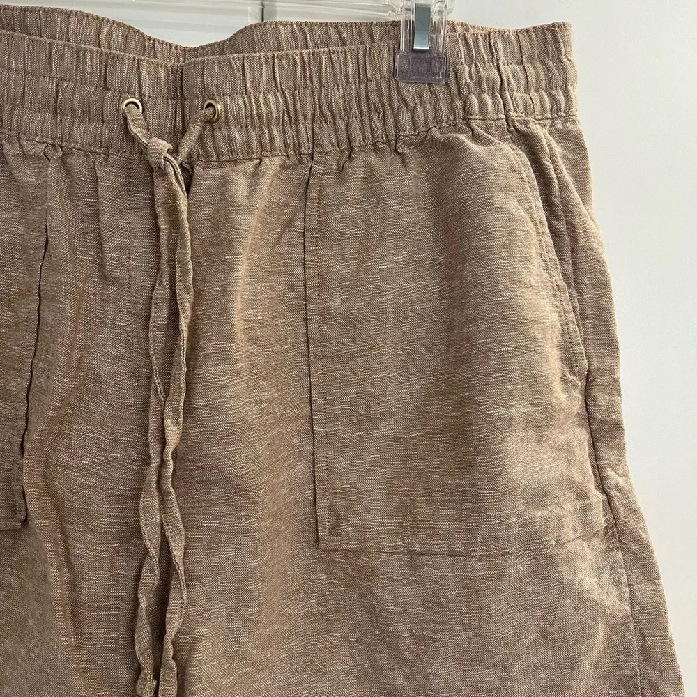 Ann Taylor Factory Brown Women's Shorts Sz L - Picture 3 of 5